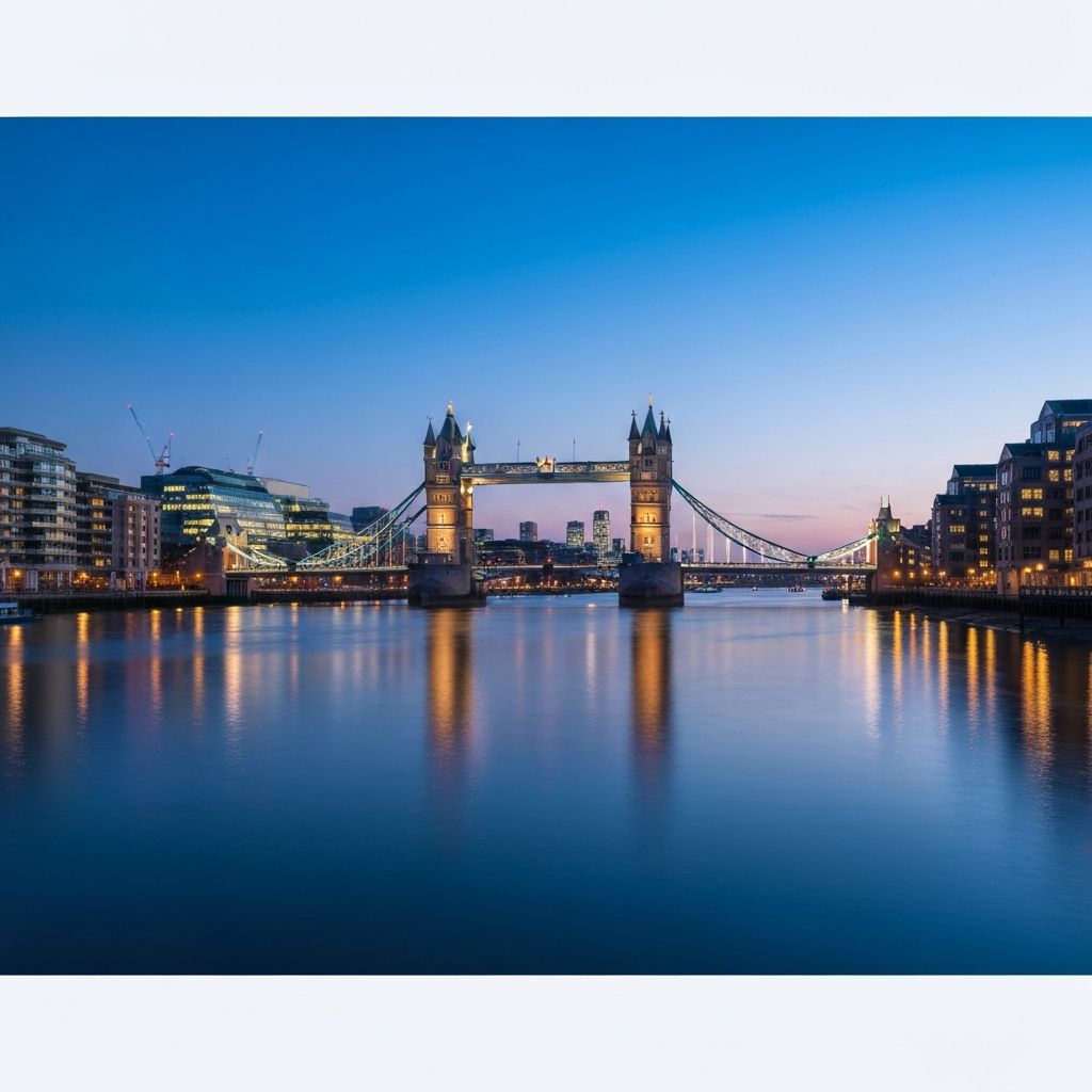 River Thames and Tower Bridge